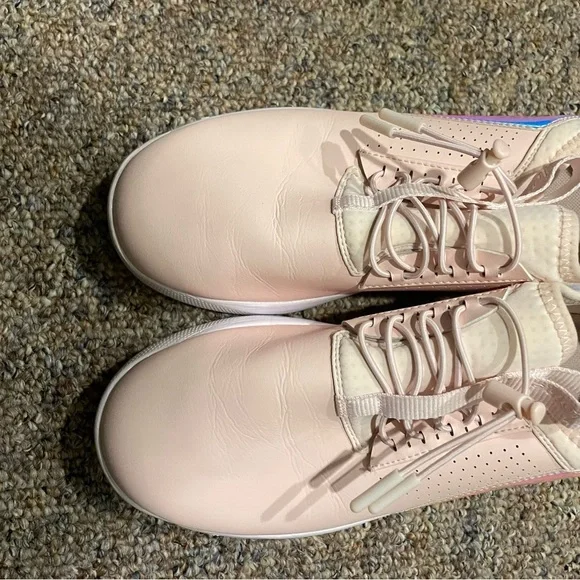 Clove Shoes Clove Pink Holographic Shoes Nursingsneakers Size - Main Image